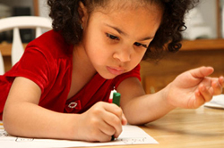 Child Writing
